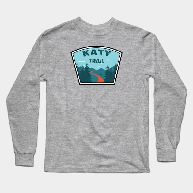 Katy Trail Long Sleeve T-Shirt by esskay1000